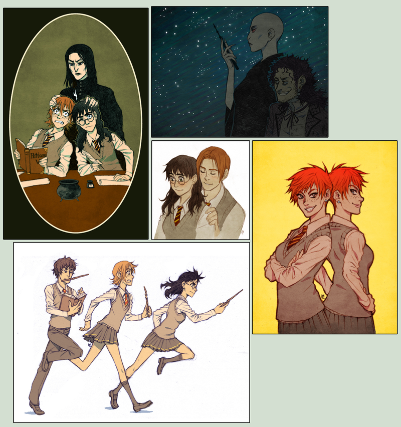 Illustration for article titled The Sex-Swapped Anime Version of Harry Potter That Never Existed